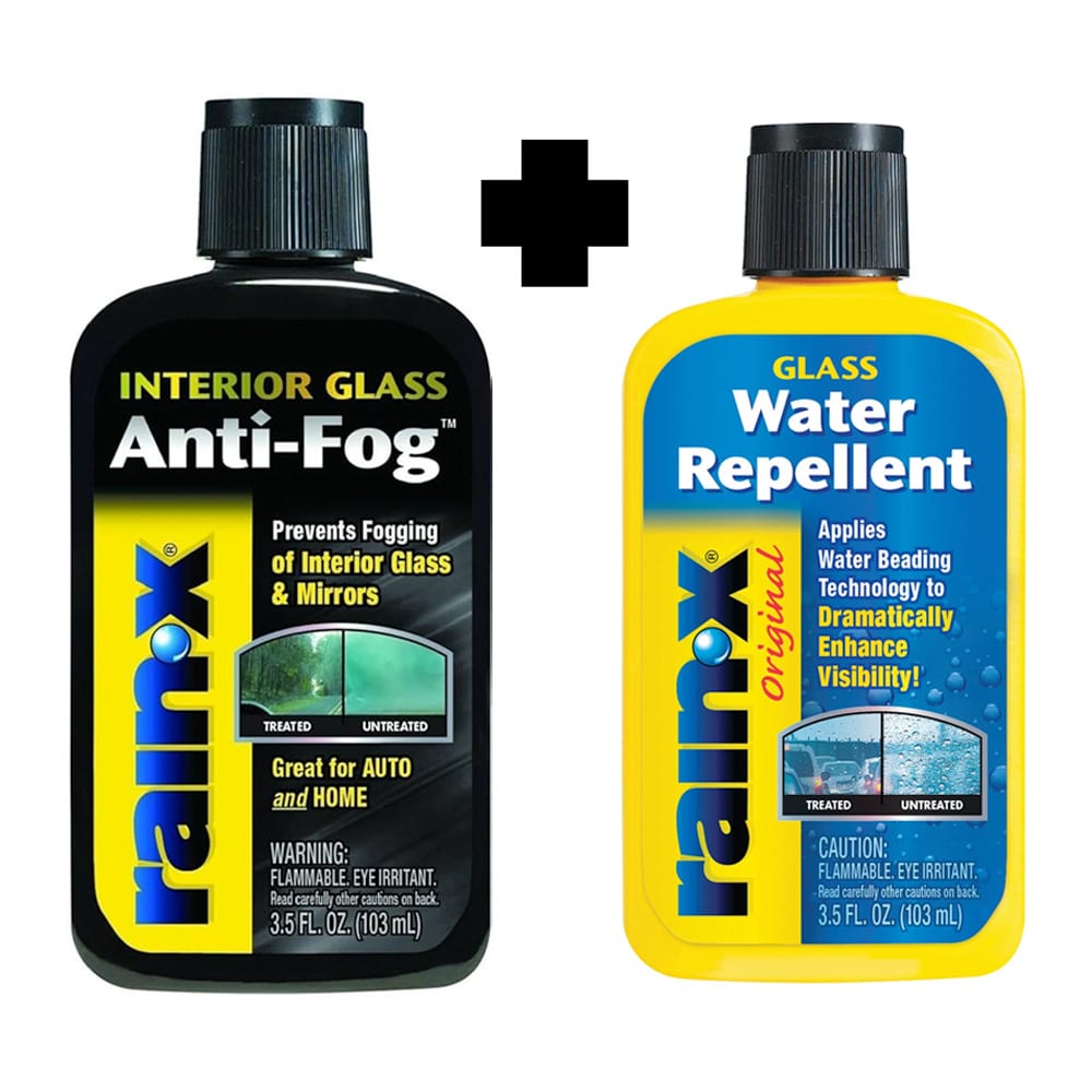 Rain-X Anti Fog & Glass Water Repellent Bundle