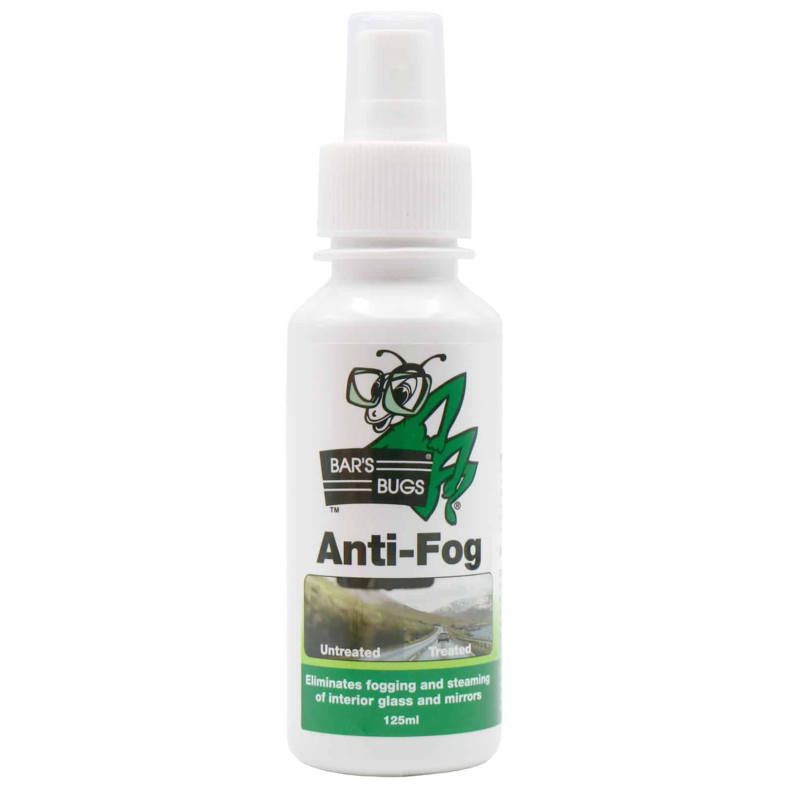 Bar's Bugs Glass Anti-Fog Coating Spray - 125ml