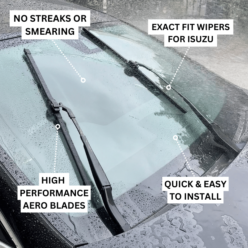 Exact Fit Wipers for Isuzu