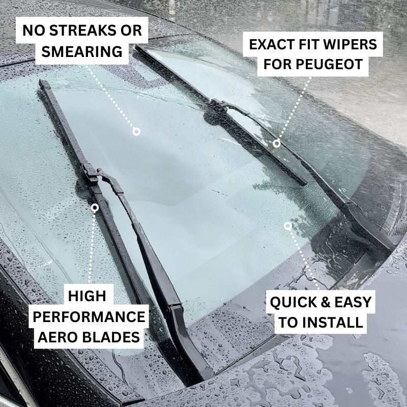 Exact Fit Wipers for Peugeot